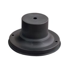 Outdoor Accessories Pier Mount Base In Charcoal