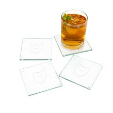 Home State Glass Coasters (Set Of 4)