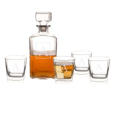 Personalized 5Pc. Decanter Set