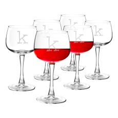 Personalized 13 Oz. Red Wine Glasses (Set Of 6)