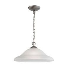 Conway 1 Light Pendant In Brushed Nickel
