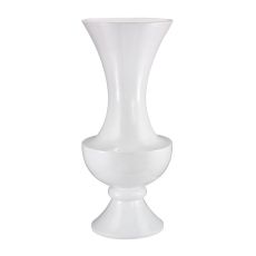 Wide Urn Planter In Gloss White