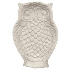 Small Owl Dish, Cream small 4.5 inches 