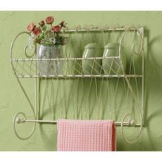 Shelf With Towel Bar