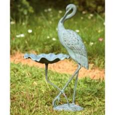 Crane Bird Bath