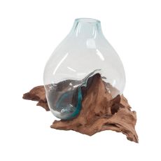 Driftwood Glass Bottle