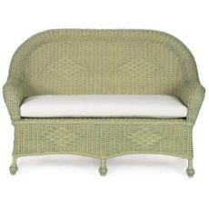 Eastern Shore Wicker Settee