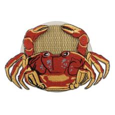 Red Crab Glass Slippers