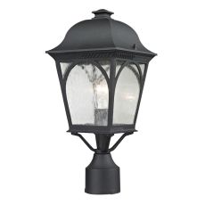 Cape Ann 1 Light Outdoor Pendant Lantern In Matte Textured Black
