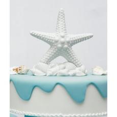 Beach Wedding Starfish Cake Topper
