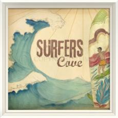 Surfers Cove Framed Art