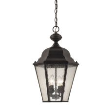 Cotswold 4 Light Exterior Hanging Lamp In Oil Rubbed Bronze