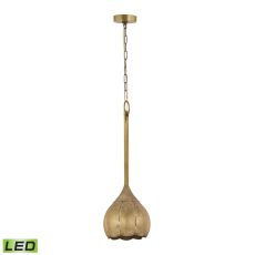 Iron Melon Small Led Ceiling Lamp
