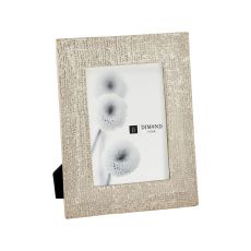 Ripple Texture 5X7 Photo Frame In Silver
