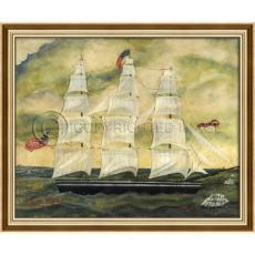 The Envy Of The Atlantic - Ship Framed Ship Art