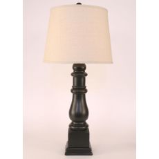Coastal Lamp Country Squire Table Lamp - Distressed Black
