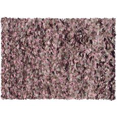 Peony-Pink Shag Rug, 8 X 11