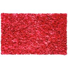 Shaggy Raggy Red Shag Rug, 2.8 X 4.8