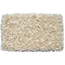 Shaggy Raggy Cream Shag Rug, 4 X 4 Round