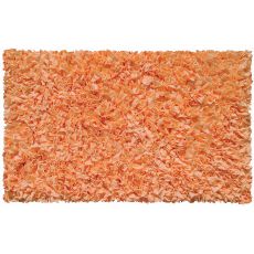 Shaggy Raggy Tangerine Shag Rug, 2.8 X 4.8
