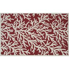 Reef Rust Hook Rug, 5 X 7.6