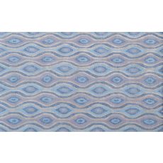 Nazar Blue Hook Rug, 5 X 7.6