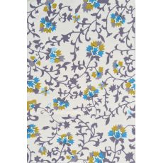 Suzzi Vines Hook Rug, 5 X 8