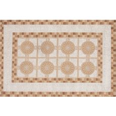 Medallion 120L High/Low Tufted Rug, 5 X 8