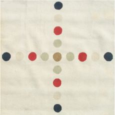 Meridian Ivory Tufted Rug, 5 X 8