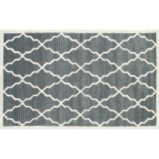 Pemberly Grey Tufted Rug, 8 X 11