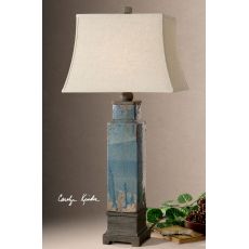 Uttermost Soprana Blue Table Lamp