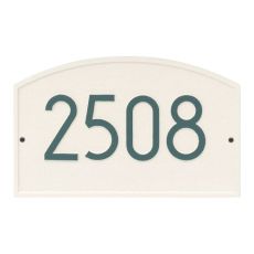 Legacy Modern Personalized Wall Plaque, Coastal Green