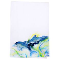 Betsy'S Dolphins Guest Towel