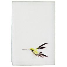 Yellow Hummingbird Guest Towel
