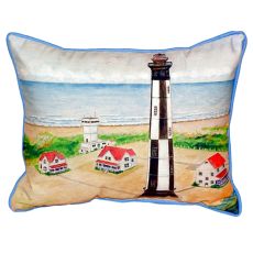 Cape Henry Lighthouse Large Indoor/Outdoor Pillow 16X20