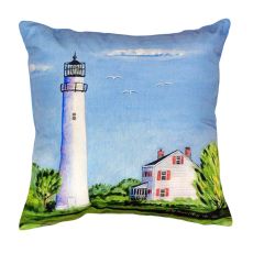 Fenwick Island Light House Indoor/Outdoor Pillow 18X18
