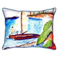 Catamaran Small Indoor/Outdoor Pillow 11X14