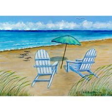 Adirondack Chairs Outdoor Wall Hanging 24X30