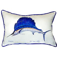 Sailfish Extra Large Zippered Pillow 20X24