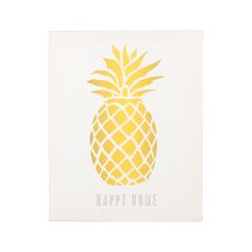 Personalized Pineapple Canvas
