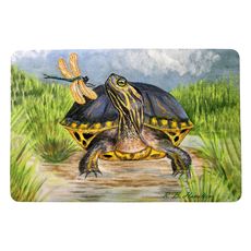Dragonfly to Turtle Small Door Mat