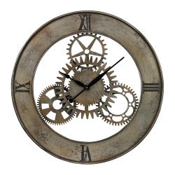 Industrial Cog Wall Clock By