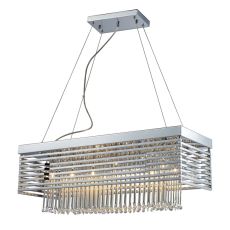 Cortina 12 Light Chandelier In Polished Chrome