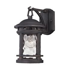 Costa Mesa 1 Light Outdoor Wall Lantern In Weathered Charcoal