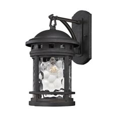 Costa Mesa 1 Light Outdoor Wall Sconce In Weathered Charcoal