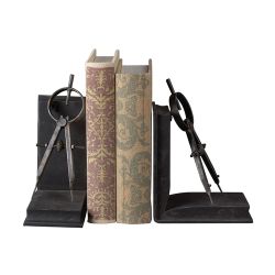 Compass Bookends