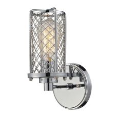 Brisbane 1 Light Wall Sconce In Polished Chrome