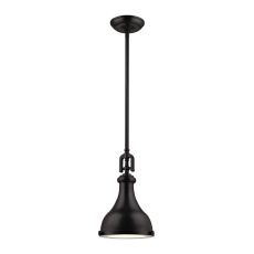 Rutherford 1 Light Pendant In Oil Rubbed Bronze