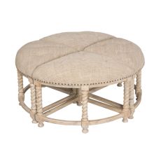 Ottoman Table, Gray