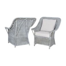 Retreat Chairs In Waterfront Grey Stain And White Wash - Set Of 2